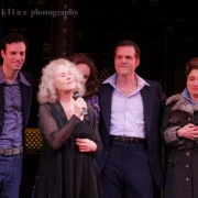 Having raised $30,000 for Broadway Cares, Carole kept her word and sang a song. Photo by Elissa Kline 