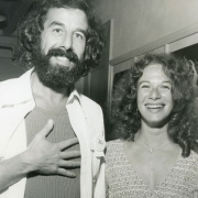 Lou Adler & Carole King circa 1971. Photo by Jim McCrary fro the collection of Lou Adler