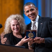 Carole King performs during a concert honoring her in the East Room of the White House, May 22, 2013. President Barack Obama presented King with the 2013 Library of Congress Gershwin Prize for Popular Song. “Carole King: The Library of Congress Gershwin Prize In Performance at the White House” can be viewed at pbs.org. Photo credit: White House Photo by David Lienemann.