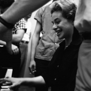 Carole at the piano,  RCA Studio in New York City 1959. Photos Courtesy of Sony Music Entertainment Archive